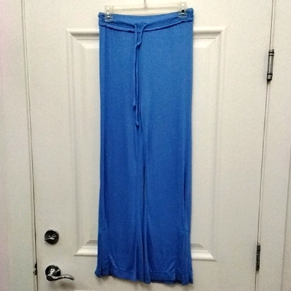 Pants - Blue Wide-Leg Pants W 14 L41 R13